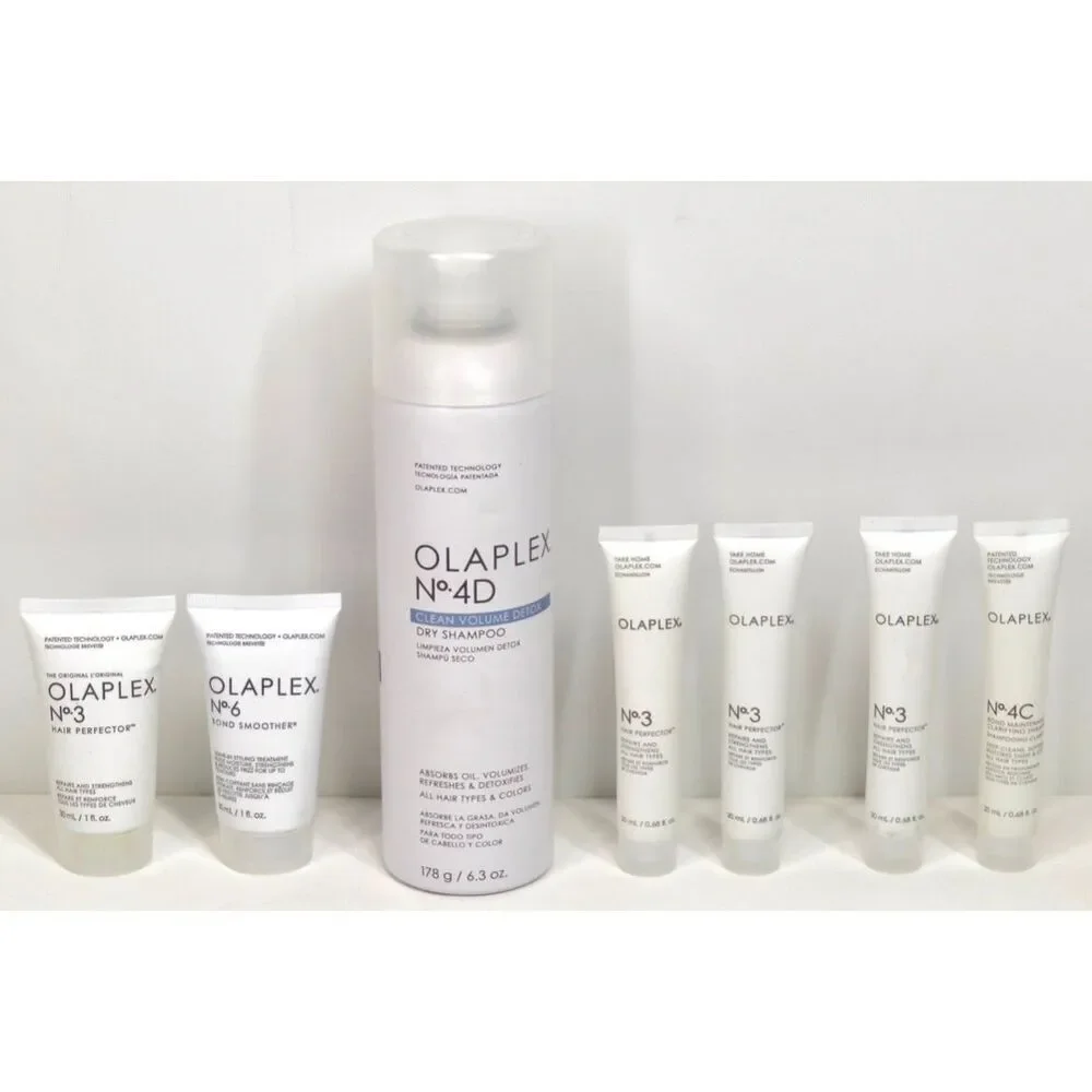 OLAPLEX 7 Piece Hair Care Lot No 3 No 6 No 4D Dry Shampoo Travel Size Set